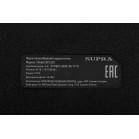 Аудиомагнитола Supra BTS-510 черный 20Вт MP3 FM(dig) USB BT microSD