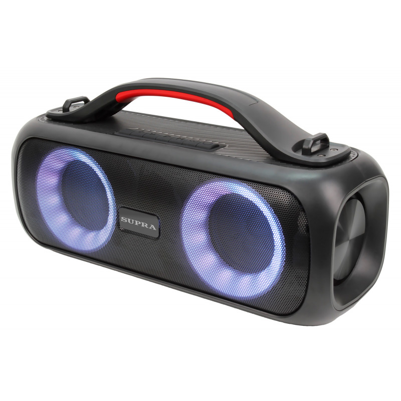 Аудиомагнитола Supra BTS-710 черный 40Вт MP3 FM(dig) USB BT microSD Аудиомагнитола Supra BTS-710 черный 40Вт MP3 FM(dig) USB BT microSD