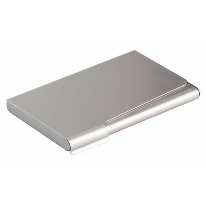 Визитница карманная Durable Business 55х90мм (15 визиток) алюминий серебристый