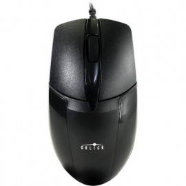 Мышь Oklick 145M черный оптическая (1000dpi) USB (2but)