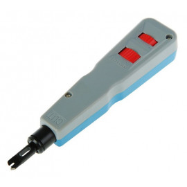 Ударный инструмент Lanmaster LAN-PND-110 для разделки контактов +нож 110 тип (упак:1шт)