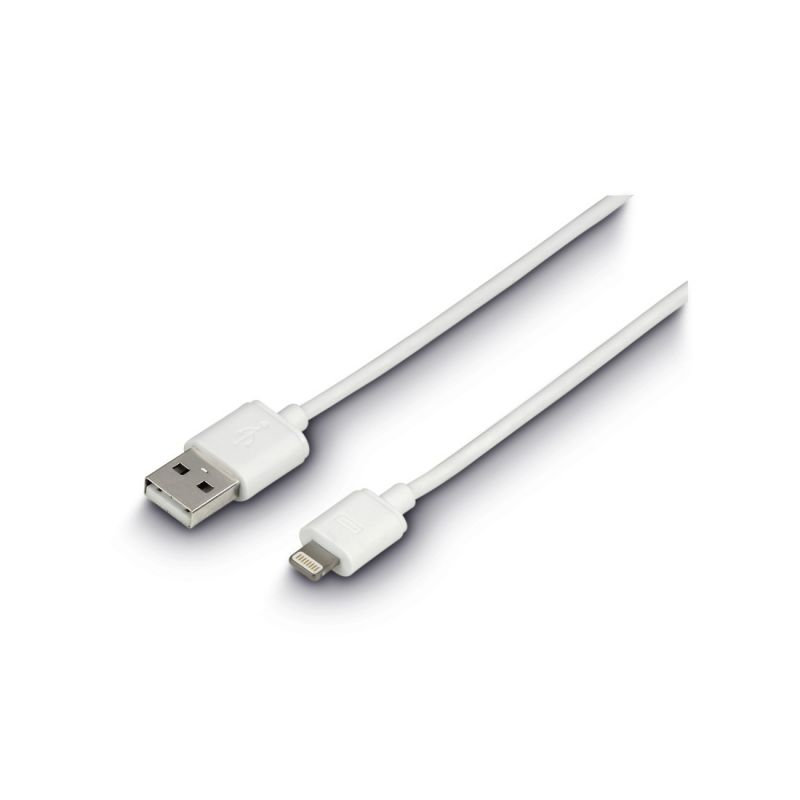 Кабель Hama H-173863 00173863 USB (m)-Lightning (m) 1м белый