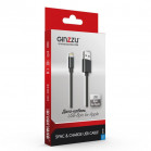 Кабель Ginzzu GC-501B USB (m)-Lightning (m) 1м черный