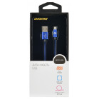 Кабель Digma MICROUSB-0.15M-BL USB (m)-micro USB (m) 0.15м синий
