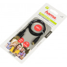 Кабель Hama Flexi-Slim 00135784 USB (m)-USB Type-C (m) 0.75м черный
