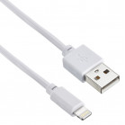 Кабель Digma LIGHT-1.2M-WH USB (m)-Lightning (m) 1.2м белый