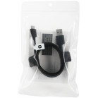 Кабель Xiaomi Mi Braided SJV4109GL USB (m)-USB Type-C (m) 1м черный