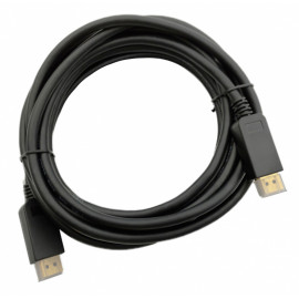 Кабель 1.2v DisplayPort (m) DisplayPort (m) 5м черный