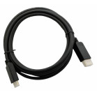 Кабель 1.2v ver2.0 DisplayPort (m) HDMI (m) 3м черный