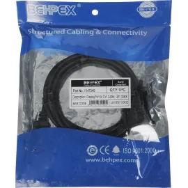 Кабель DisplayPort (m) DVI (m) 2м черный