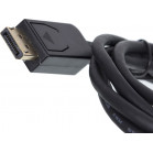 Кабель DisplayPort (m) DVI (m) 3м черный