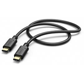 Кабель Hama 00183331 ver2.0 USB Type-C (m)-USB Type-C (m) 1м черный