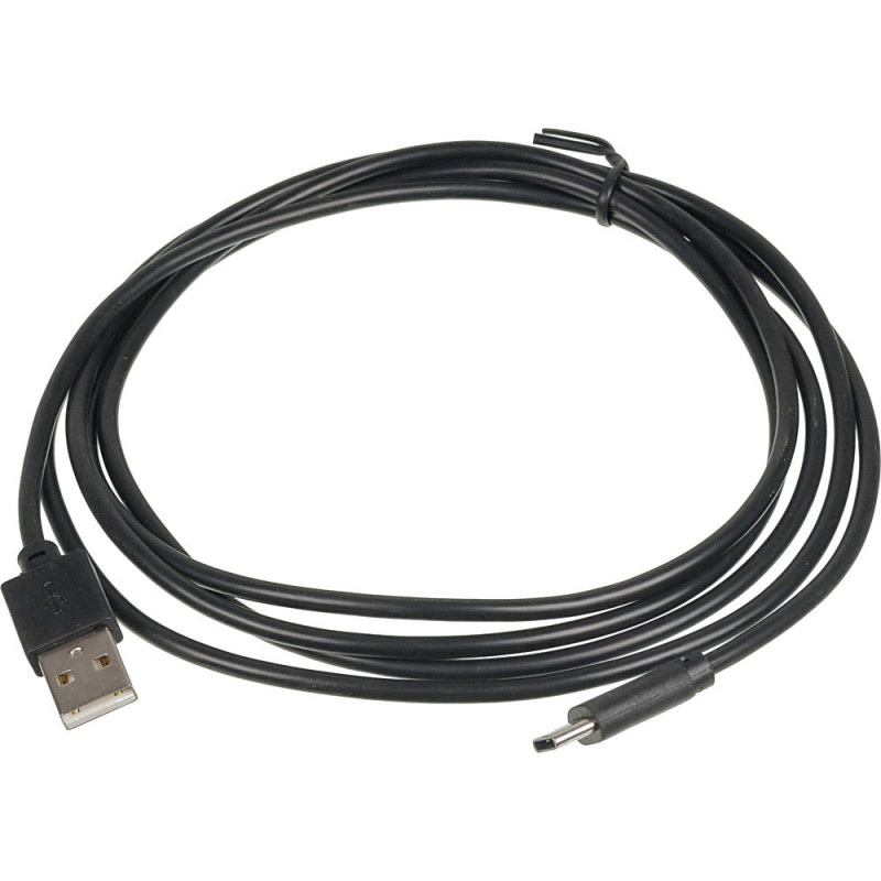 Кабель USB (m)-USB Type-C (m) 1.8м черный