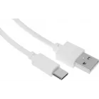 Кабель USB (m)-USB Type-C (m) 1.8м белый