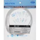 Кабель USB (m)-USB Type-C (m) 1.8м белый