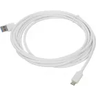 Кабель Buro BHP USB-TPC-3W USB (m)-USB Type-C (m) 3м белый