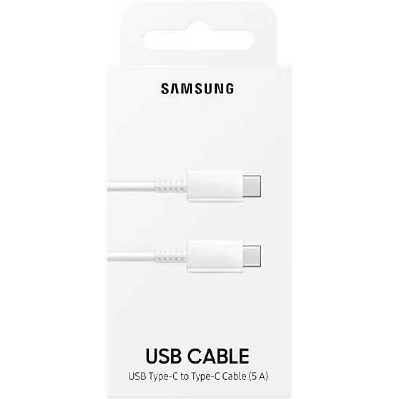 Кабель Samsung EP-DN975BWRGRU USB Type-C (m)-USB Type-C (m) 1м белый (упак.:1шт)