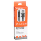 Кабель SunWind USB (m)-USB Type-C (m) 1.5м черный блистер