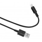 Кабель SunWind USB (m)-Lightning (m) 1.2м черный блистер