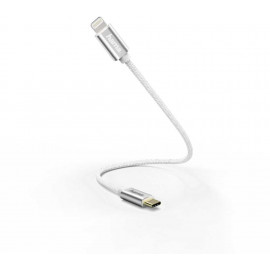 Кабель Hama 00187209 USB Type-C (m)-Lightning (m) 0.2м белый