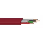 Кабель Hama 00187227 USB (m)-micro USB (m) 1м красный плоский