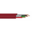 Кабель Hama 00187233 USB (m)-Lightning (m) 1м красный плоский