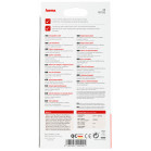 Кабель Hama 00187232 USB (m)-Lightning (m) 1м синий плоский