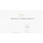 Кабель ZMI AL870C USB Type-C (m)-Lightning (m) 1м белый
