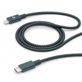 Кабель Deppa 72320 MFI 72320 USB Type-C (m)-Lightning (m) 1.2м графитовый