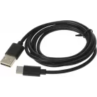 Кабель Buro USB-TC-1.2B2A USB (m)-USB Type-C (m) 1.2м черный