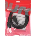 Кабель-удлинитель Buro IEC C13 IEC C14 3м (AN23-1008-3) черный (пакет)