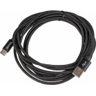 Кабель USB (m)-USB Type-C (m) 3м черный