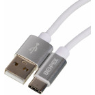 Кабель USB (m)-USB Type-C (m) 2м белый