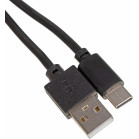 Кабель USB (m)-USB Type-C (m) 2м черный