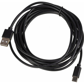 Кабель USB (m)-USB Type-C (m) 3м черный