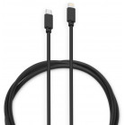Кабель Buro PD18W USB Type-C (m)-Lightning (m) 1м черный