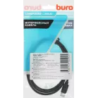Кабель Buro PD18W USB Type-C (m)-Lightning (m) 1м черный