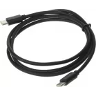 Кабель Buro PD15W USB Type-C (m)-USB Type-C (m) 1м черный