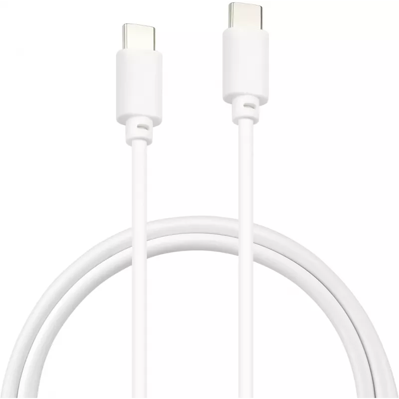 Кабель Buro PD15W USB Type-C (m)-USB Type-C (m) 1м белый