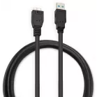 Кабель Buro MK30-AM-1.5 micro USB 3.0 B (m) USB A(m) 1.5м черный