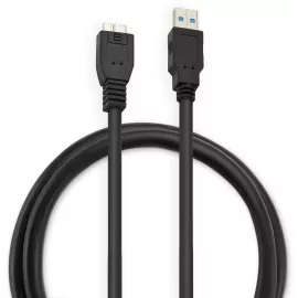 Кабель Buro MK30-AM-1.5 micro USB 3.0 B (m) USB A(m) 1.5м черный