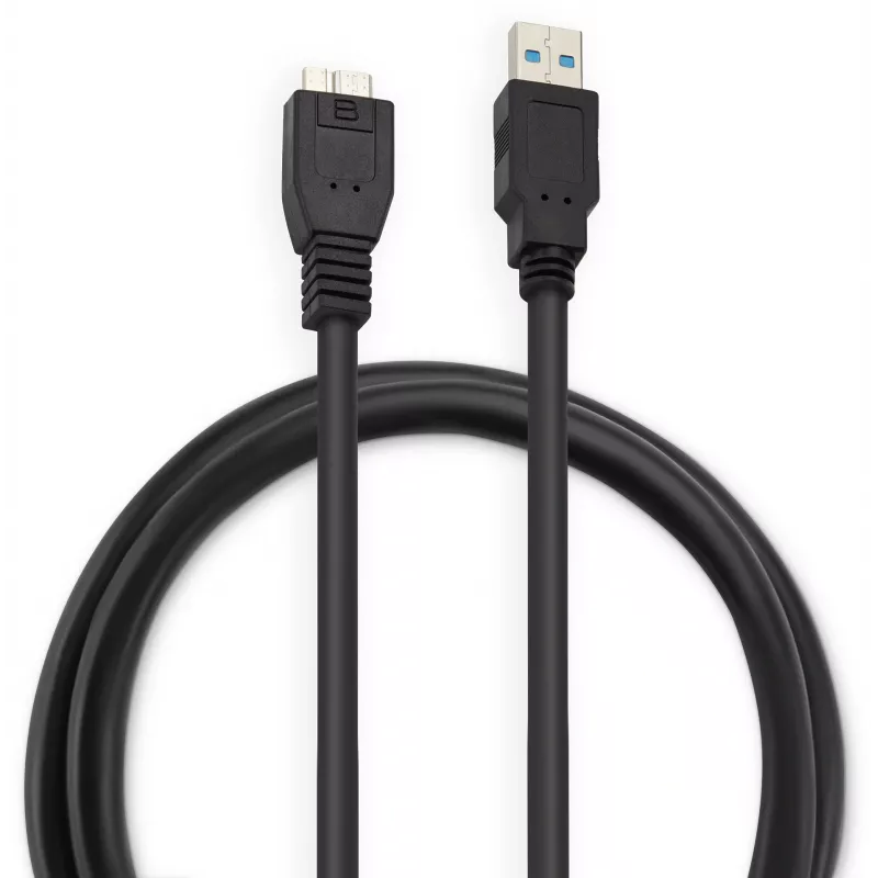 Кабель Buro MK30-AM-1.5 micro USB 3.0 B (m) USB A(m) 1.5м черный