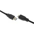 Кабель Buro MK30-AM-1.5 micro USB 3.0 B (m) USB A(m) 1.5м черный