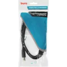 Кабель Buro MK30-AM-1.5 micro USB 3.0 B (m) USB A(m) 1.5м черный