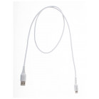 Кабель Cactus CS-LG.USB.A-0.8 USB (m)-Lightning (m) 0.8м белый блистер