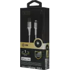 Кабель Cactus CS-LG.USB.A-1 USB (m)-Lightning (m) 1м белый блистер