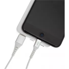 Кабель Cactus CS-LG.USB.A-1 USB (m)-Lightning (m) 1м белый блистер