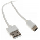 Кабель Cactus CS-USB.A.USB.C-1.5 USB (m)-USB Type-C (m) 1.5м белый блистер