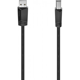 Кабель Hama H-200603 00200603 USB A(m) USB B(m) 3м черный