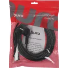 Кабель Buro BU-PCAB-ZP2 IEC C13 Евровилка угловой 5м черный (пакет)